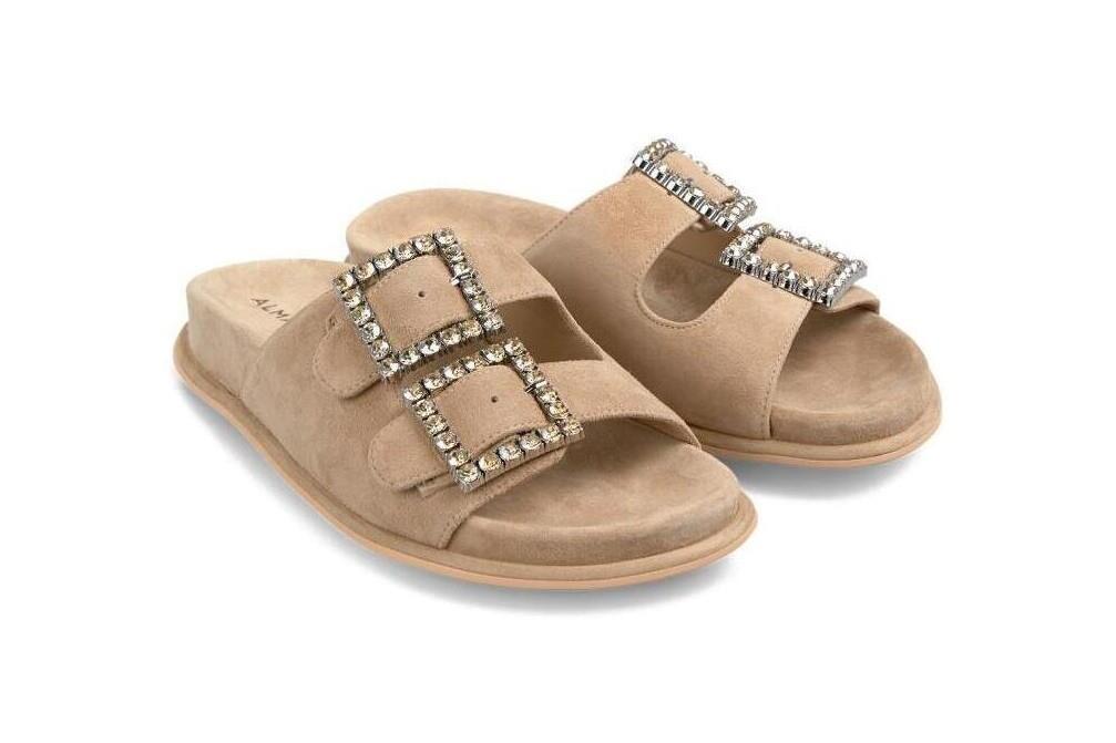 Sandalias planas Alma en Pena V251652 en sand para mujer