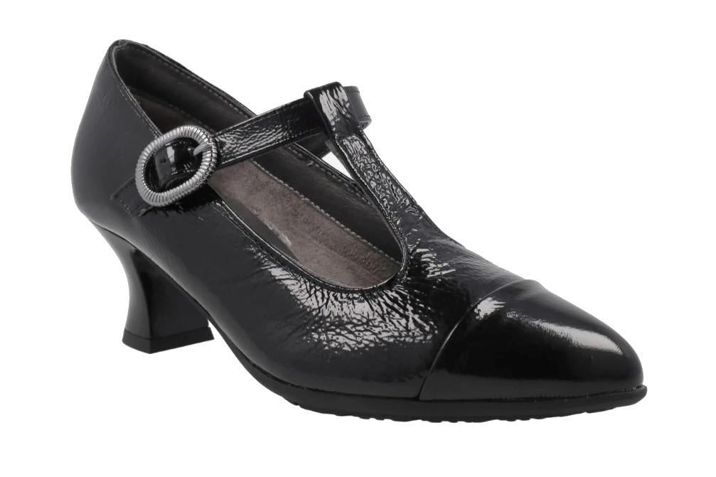 Zapatos de tacón Pitillos 10853 en negro
