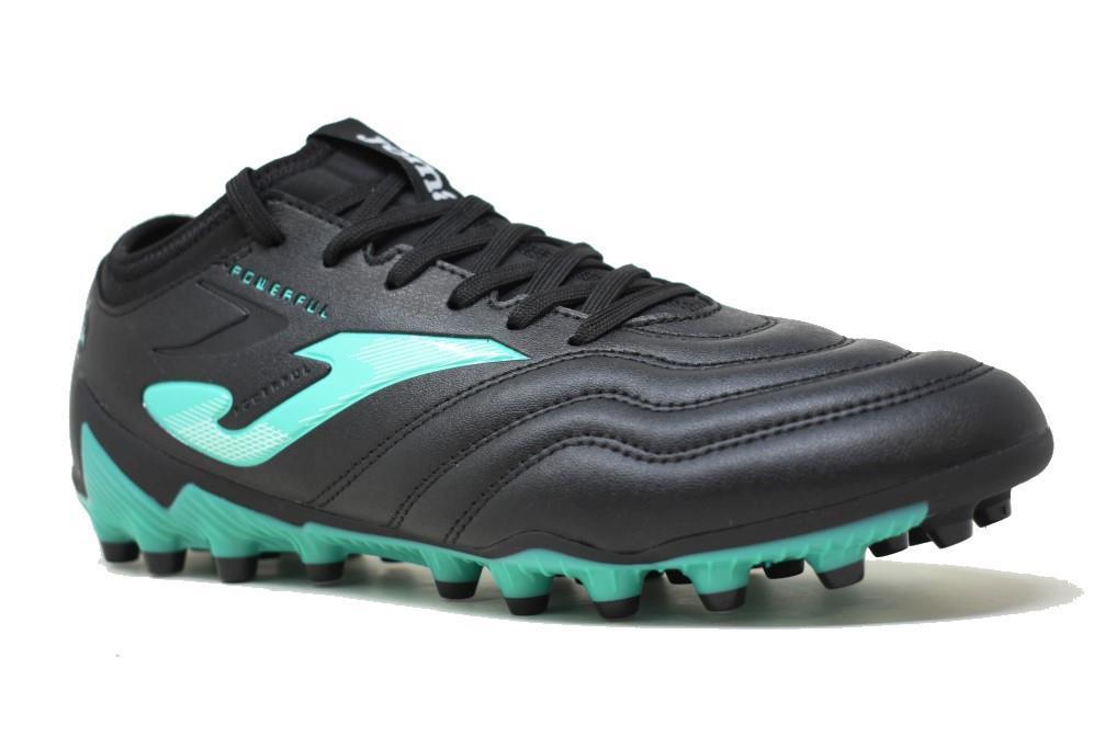 Botas de fútbol POWERFUL 2501ARTIFICIAL GRASS POWS2501AG en negro para hombre