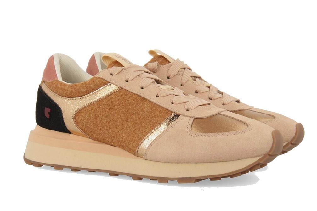 Zapatillas deportivas Gioseppo 73718 RYE en beige para mujer