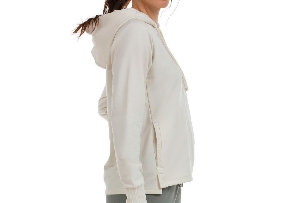 Sudadera con capucha John Smith Vilar en crudo para mujer
