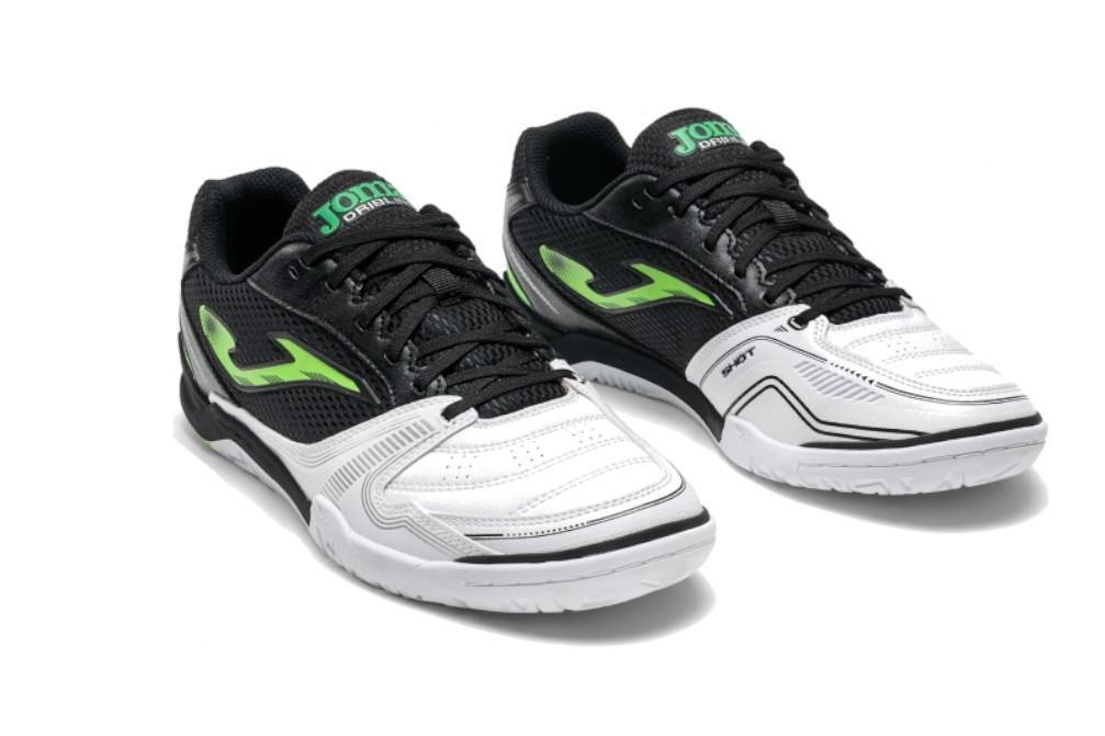 Zapatillas fútbol sala Joma Dribling 2642 blanco negro