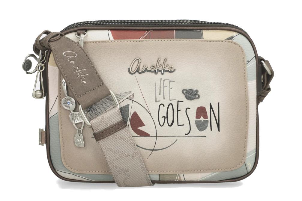 Bandolera mediana Auralis 42813-188 en multicolor