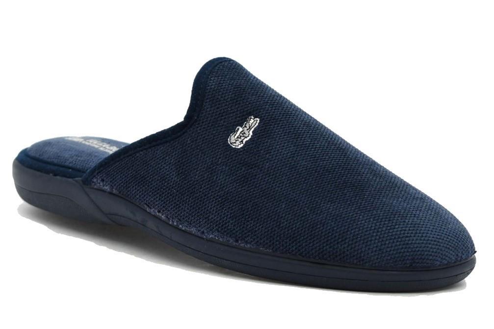 Zapatillas de casa destalonadas Vulca Bicha 4608 azul marino