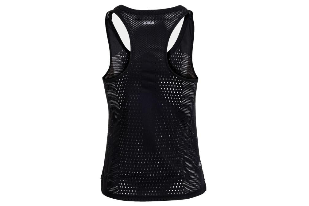 Camiseta de Running Joma Marathon II 902579 negro de Tirantes para Mujer