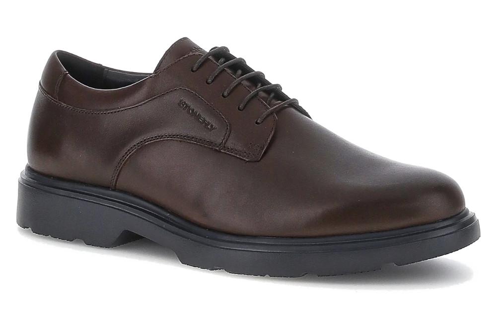 Zapatos de vestir hombre Stonefly Forever 2 marrón de piel