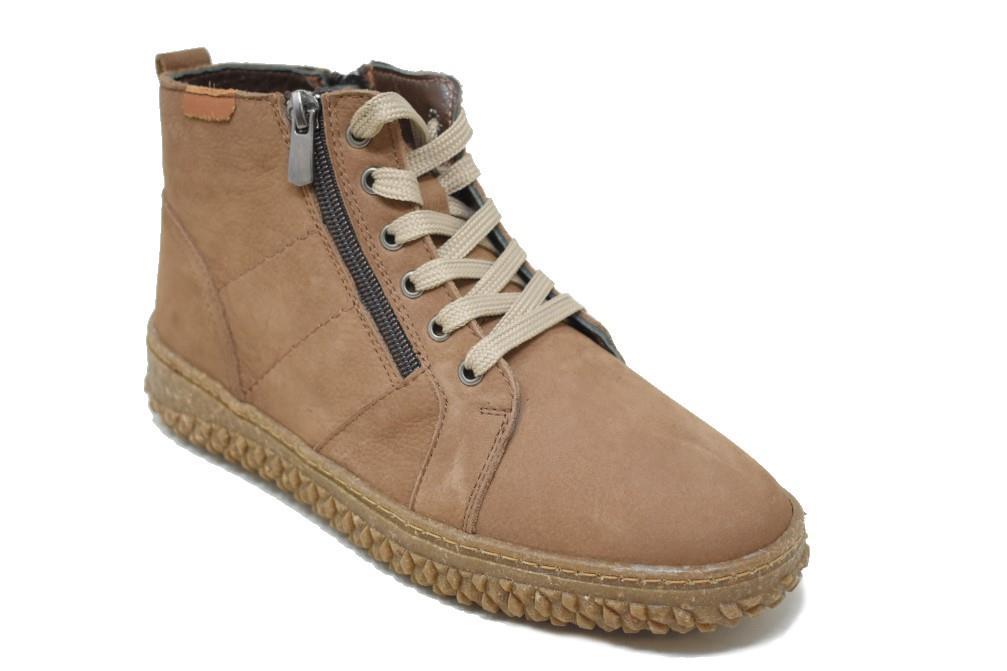 Botines deportivos Erase 4024 en taupe para mujer