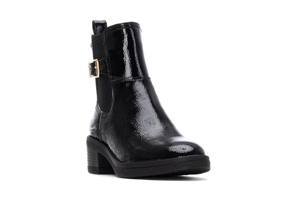 Botines de tacón Carmela 162585 en negro