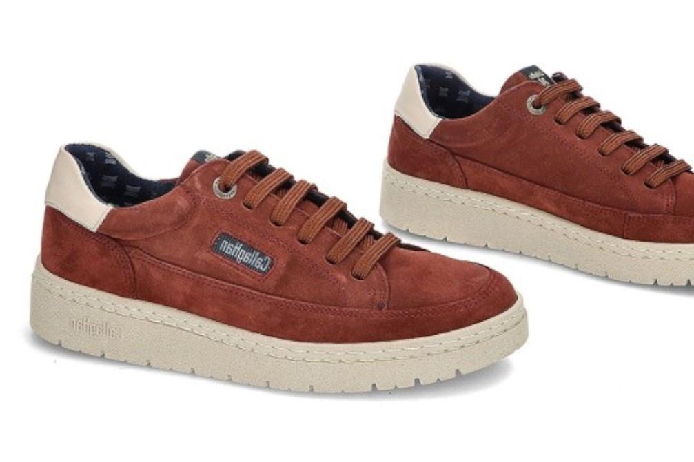 Zapatillas deportivas Callaghan 55815 Petete en burdeos para mujer