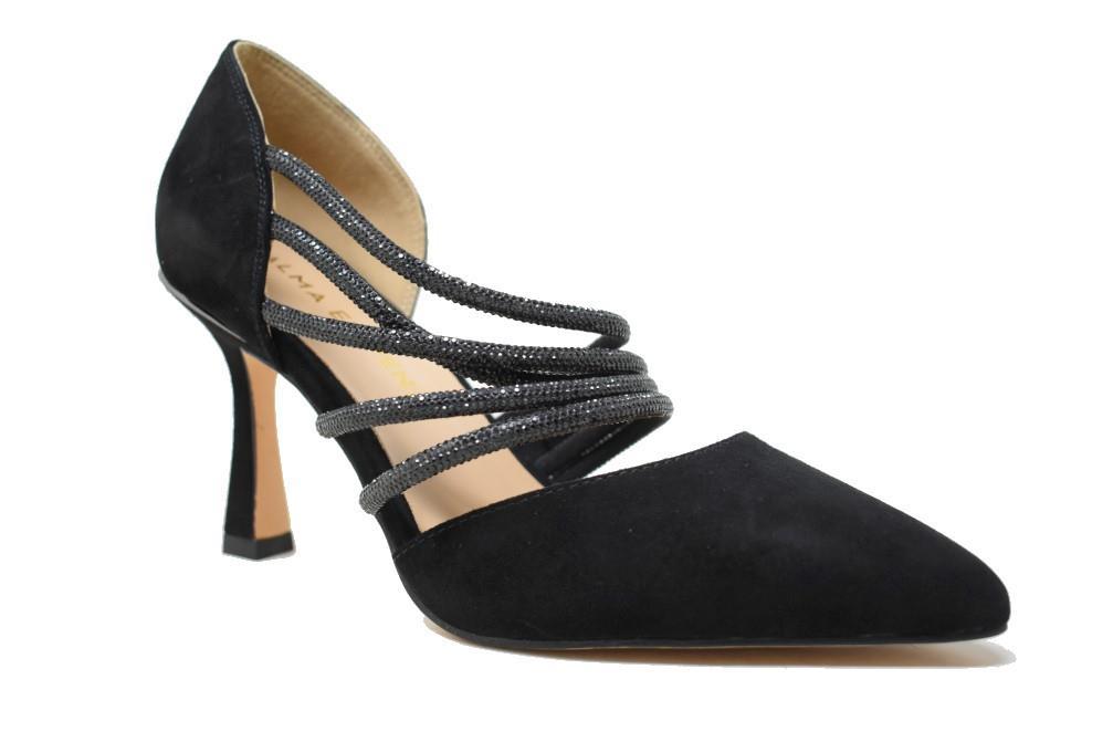 Zapatos de tacón alto Alma en Pena I250411 de color negro-Zapatos de fiesta