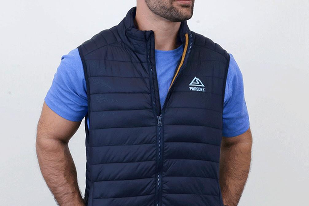 Chaleco acolchado Paredes unisex Scorpius TX0006 en azul marino