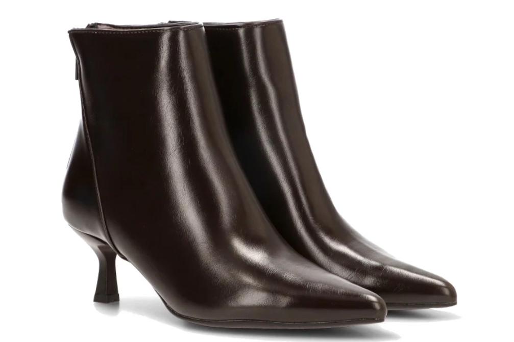 Botines de tacón fino Etika Vibra 32031 café