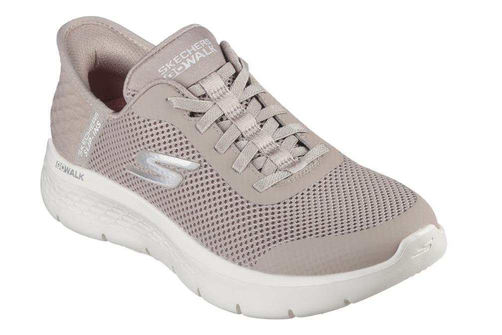 Zapatillas Mujer Skechers Slip-Ins GO WALK Flex Grand Entry taupe| Memory Foam y ULTRA GO®