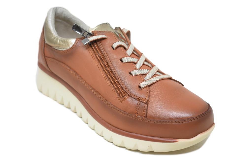 Zapatillas deportivas Erase 4028 en color cuero