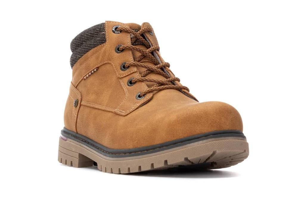 Botas con cordones XTI 144564 en color mostaza