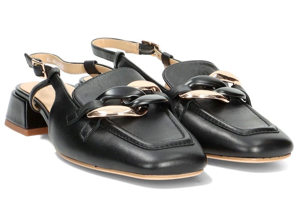 Mocasín Regarde le ciel Lola-03 en negro para mujer