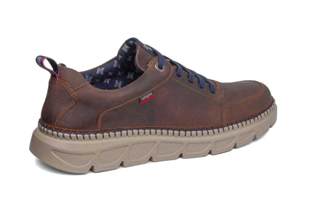 Zapatos con cordones Callaghan CIRCULAR en color cuero