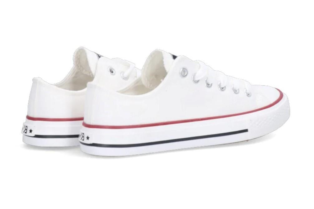 Zapatillas de lona Etika 52409 en blanco