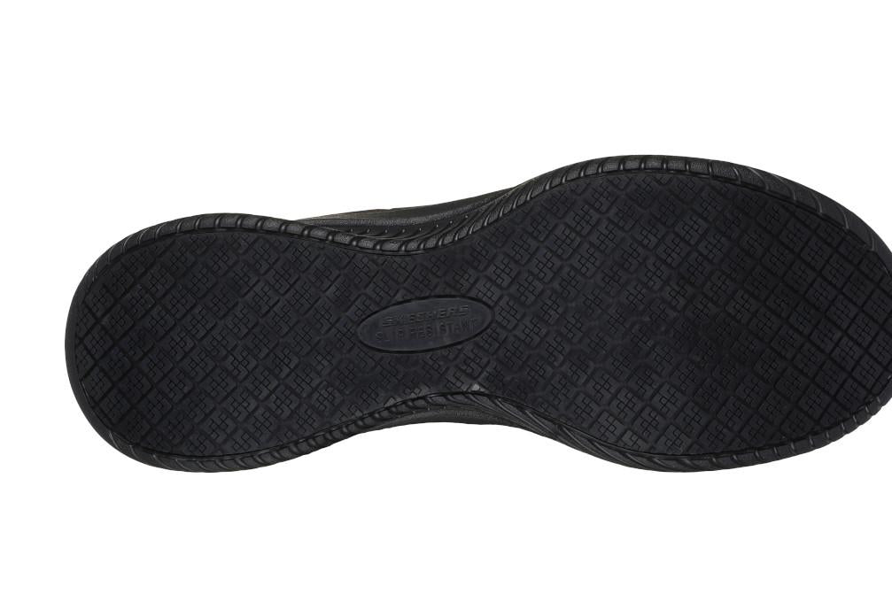 Zapatillas de Trabajo Skechers 200241EC Negro para Hombre | Antideslizantes Hostelería y Seguridad