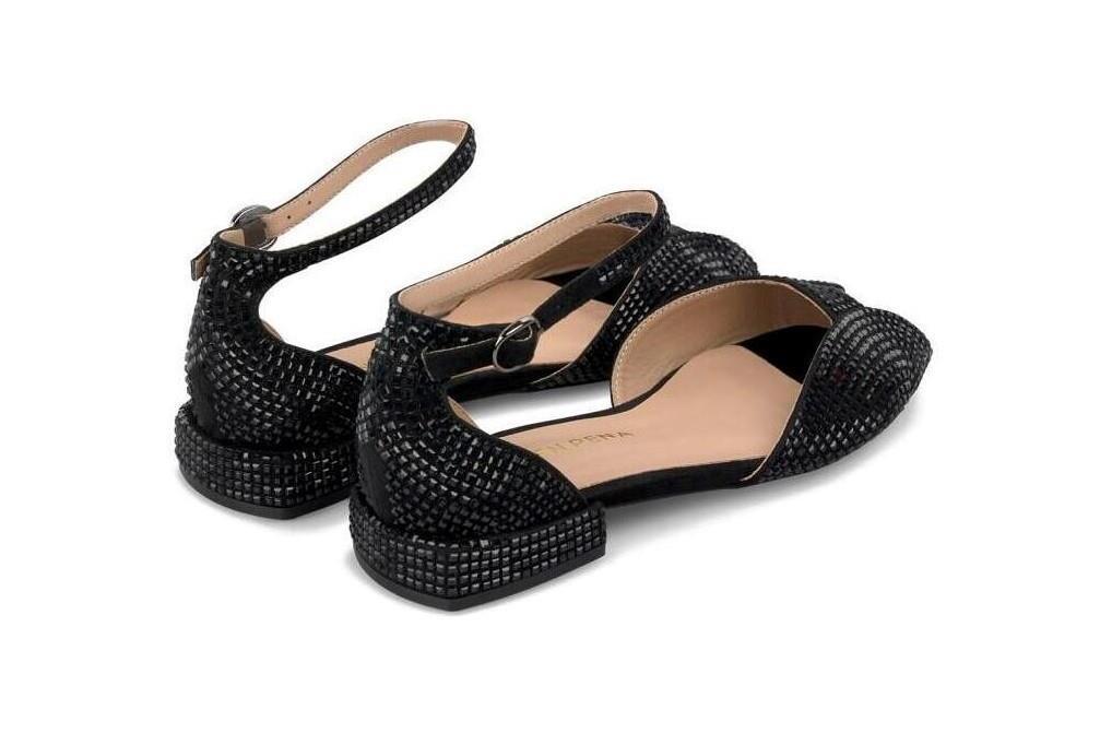 Bailarinas abiertas Alma en pena V2550401 en negro para mujer-Zapatos de fiesta