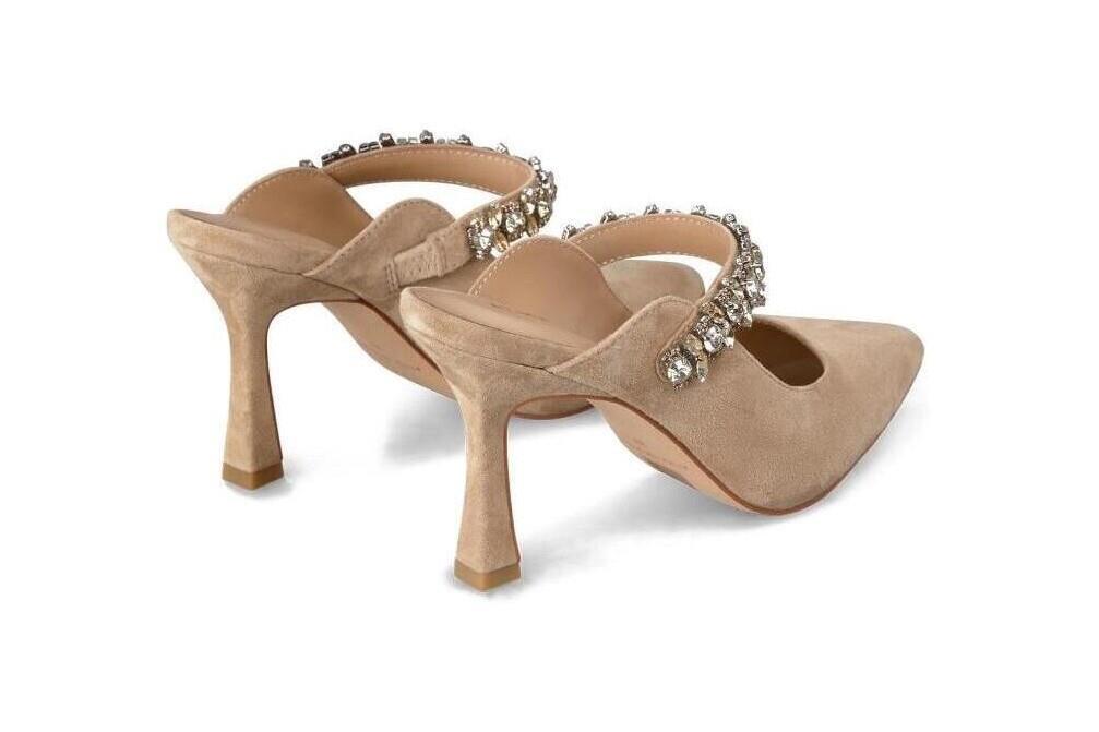 Mules Alma en Pena V250603 en sand para mujer-Zapatos de fiesta