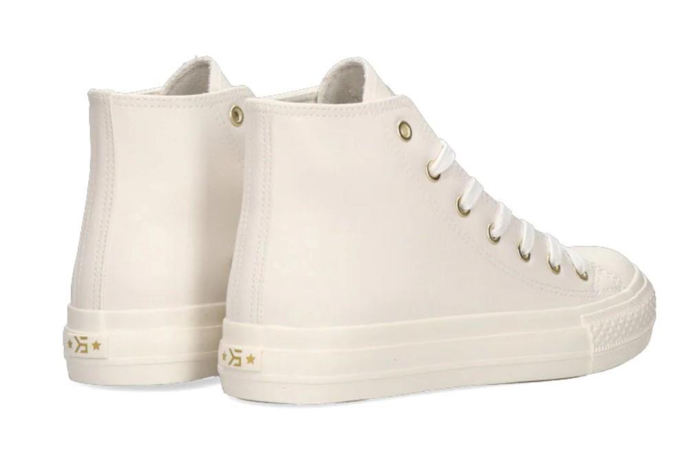 Zapatillas de lona Etika 52416 CAROLINA 02 en blanco para mujer