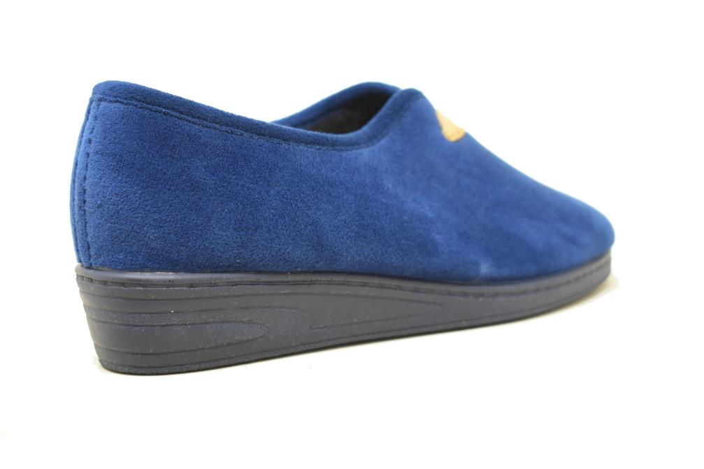 Zapatillas de casa cerradas Calusa 875 en azul