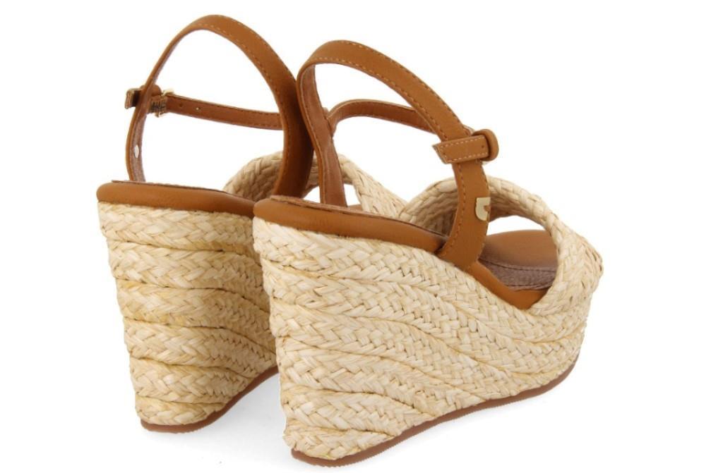Sandalias con cuña de yute Gioseppo ALLKAJ 71130 en natural para mujer