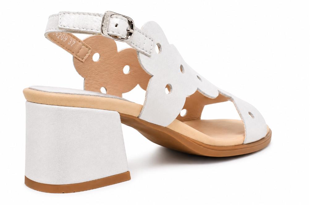 Sandalias de tacón para mujer Callaghan 34209 Kimy Plata