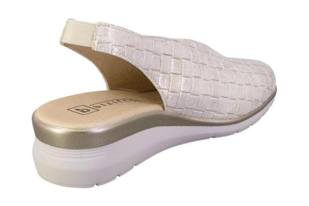 Zapatos destalonados Pitillos 11073 en dorado para mujer