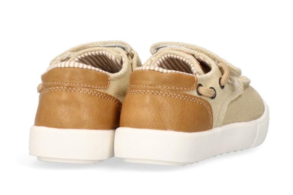 Zapatos náutico Kiova 17203 para niño en beige
