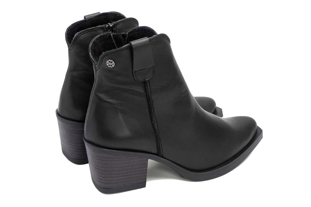 Botines cowboy Porronet Frida 4752-001 en negro
