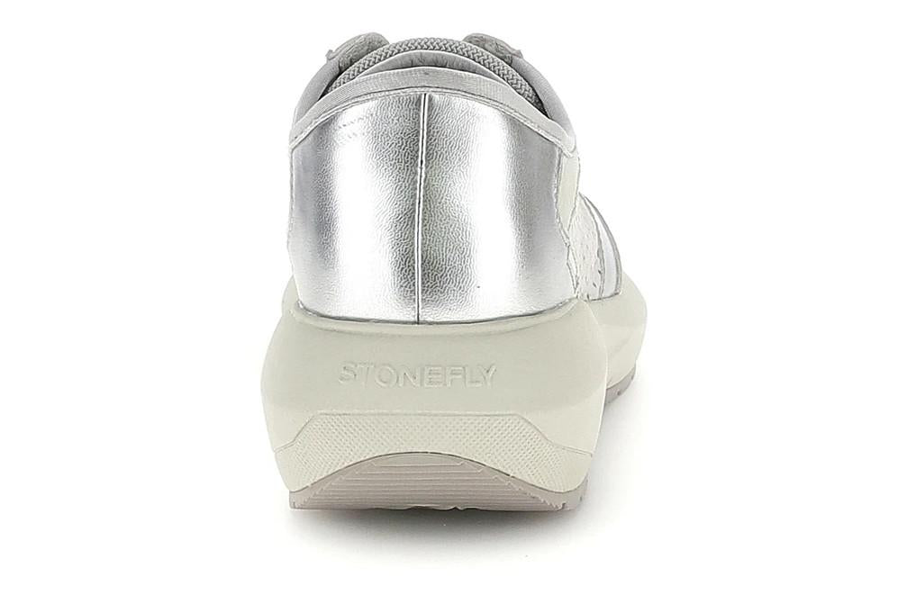 Zapatillas deportivas Stonefly 223843 Twins 10 en gris claro para mujer