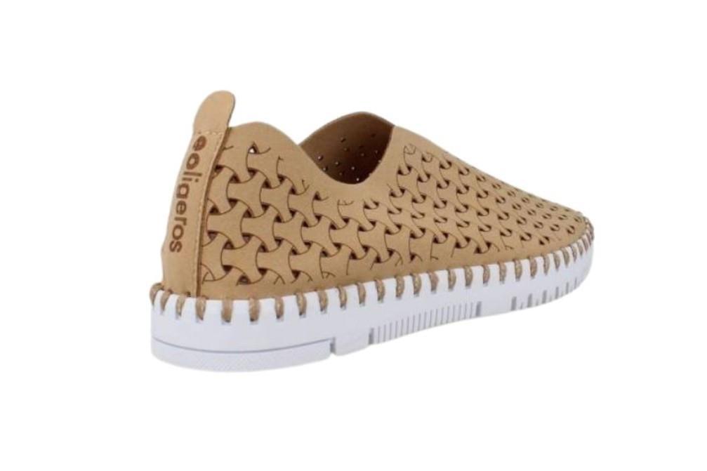 Deportivos sin cordones Eoligeros Tessy en camel