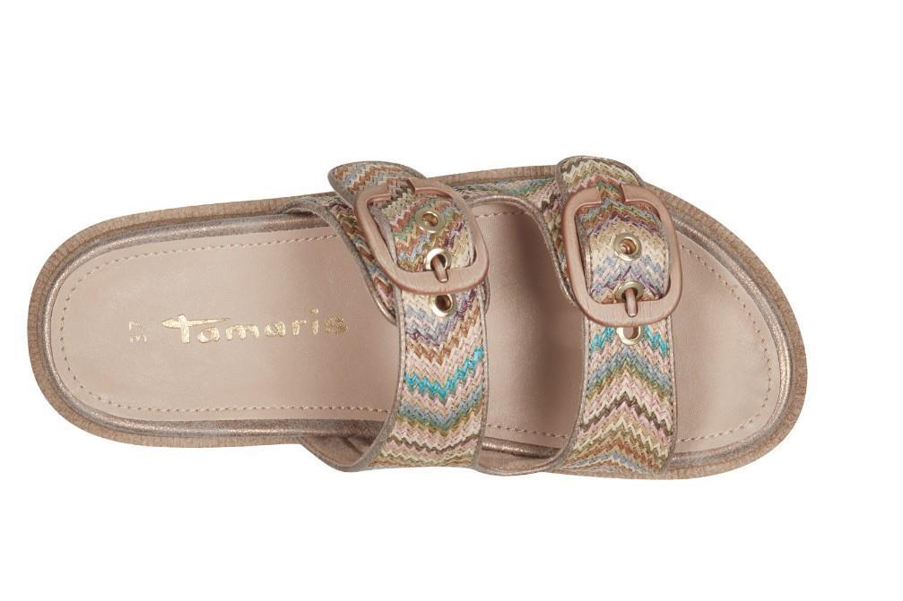 Sandalias planas Tamaris 1-27505-42-402 en beige para mujer