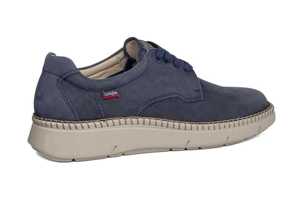 Zapatos con cordones Callaghan 53505 Circular en azul para hombre