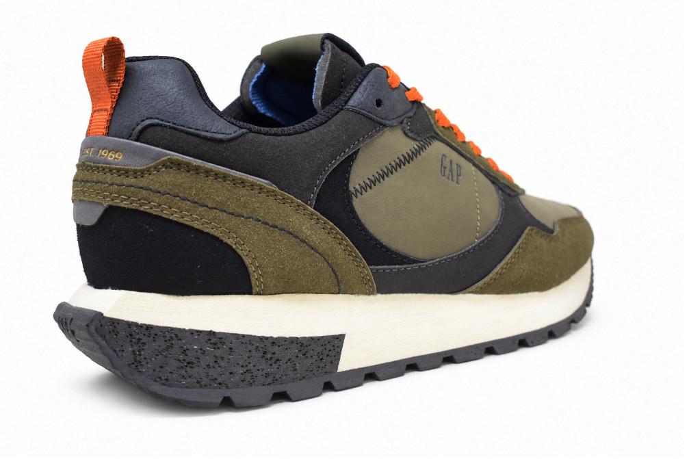 Zapatillas deportivas GAP Genesi G1 MX GPM623152 Oliva para hombre