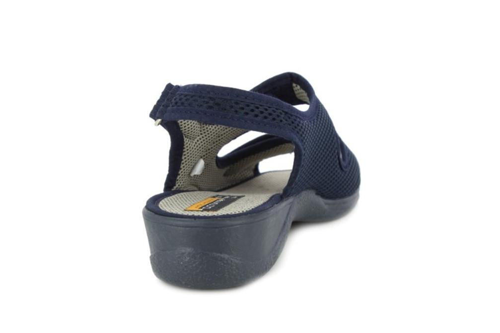 Sandalias Doctor Cutillas 21739 Rejilla Marino Mujer | Cómodas, Transpirables y Ajustables