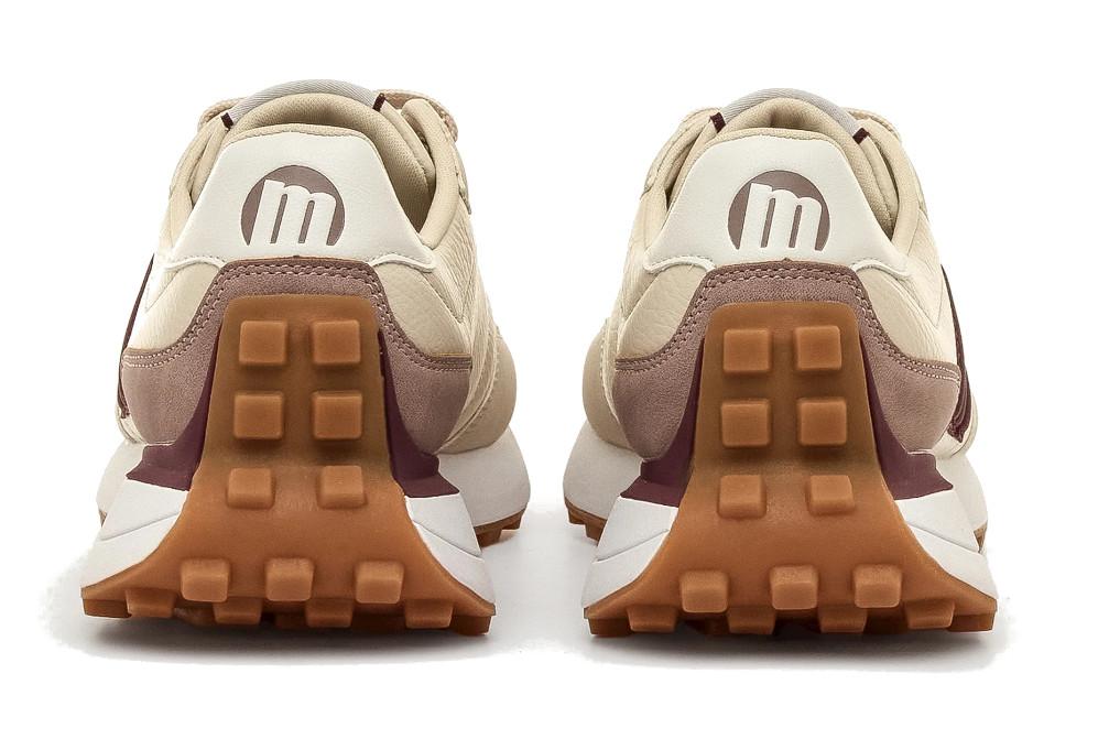 Zapatillas deportivas MTNG Zinc 60838 en beige para mujer