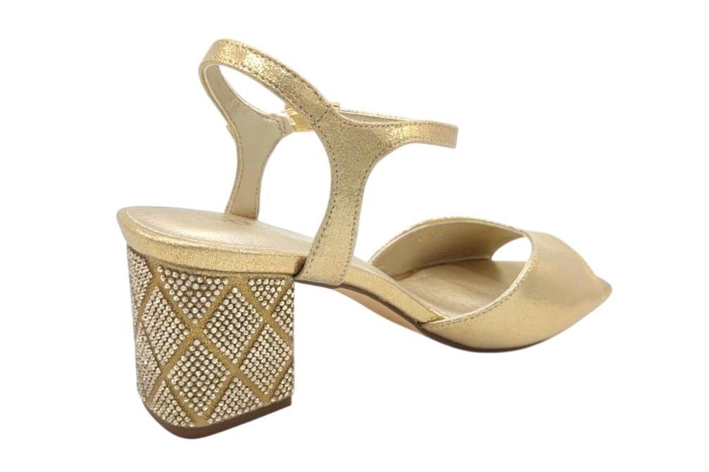 Sandalia de Fiesta Menbur 26134 para mujer en oro