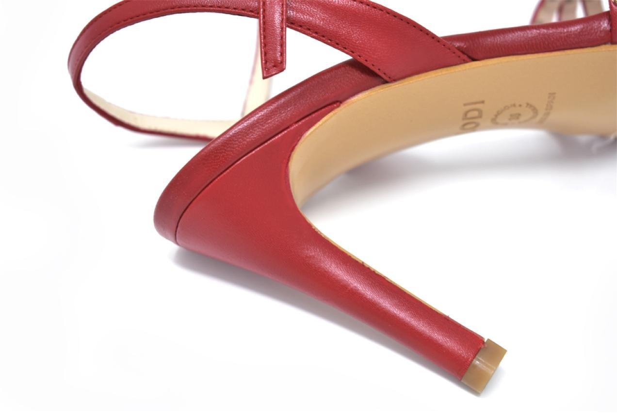 Sandalias de fiesta de Tacón Lodi-ILENIA – Elegantes para Mujer color rojo