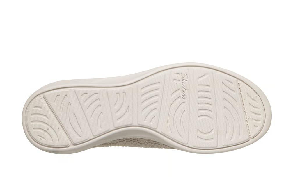Bailarinas Deportivas Mujer Skechers Slip-Ins Arya Subtle Gleam Natural| Air-Cooled Memory Foam