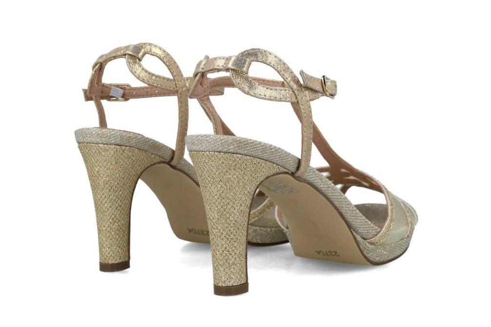 Sandalias de fiesta Menbur COMA BERENICES para mujer en oro