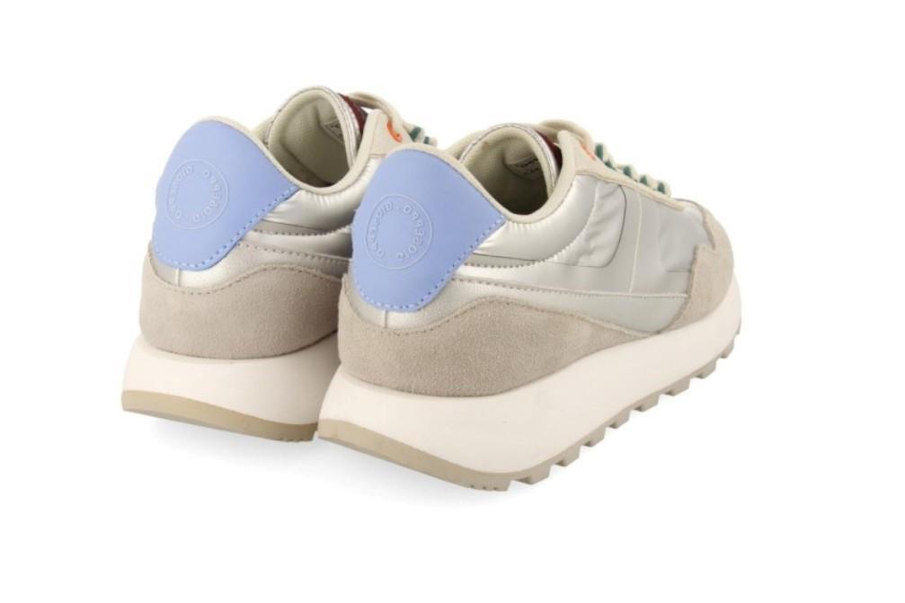 Zapatillas deportivas Gioseppo PRAESTO 73744 en plata para mujer