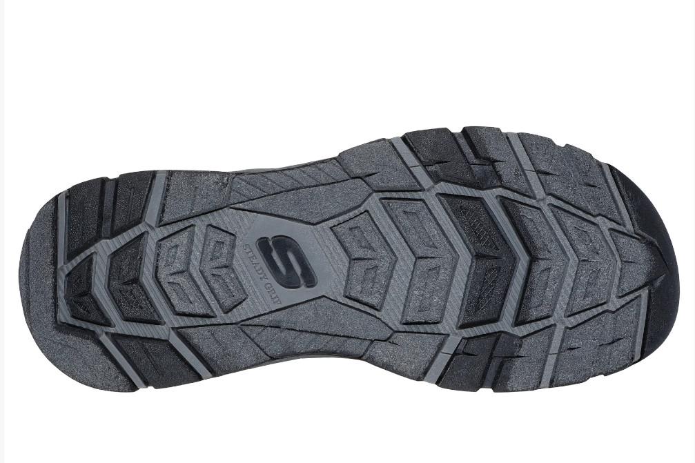 Sandalias Skechers Slip-Ins Relaxed Fit Tresmen Reece 205289 Gris Hombre | Cómodas y Ajustables