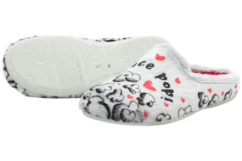 Zapatillas de casa Cabrera 3181 en gris para mujer