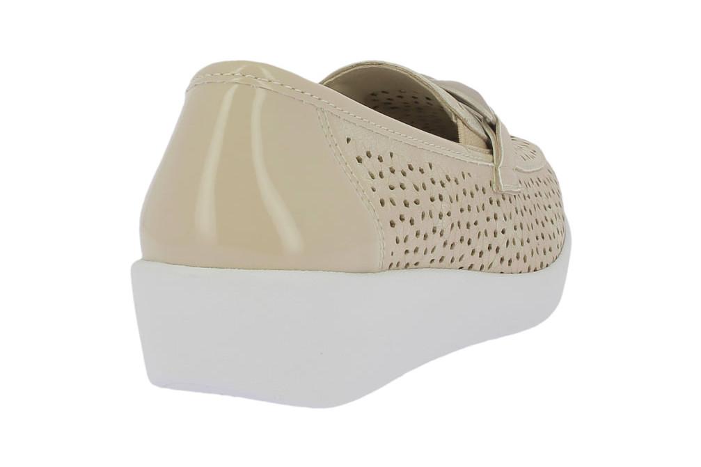 Mocasines cómodos Doctor Cutillas 38475 en color champán
