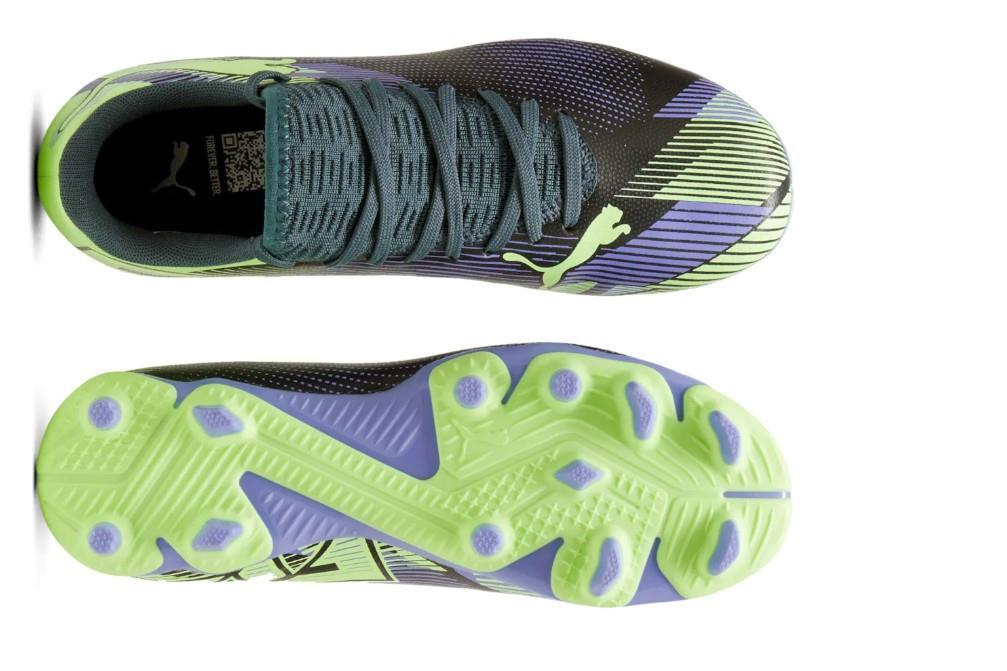 Zapatillas de fútbol Puma FUTURE 7 PLAY FG/AG 107949-03 en gris infantiles
