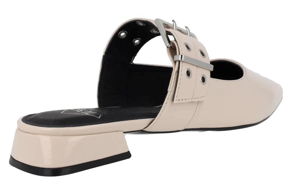 Bailarina destalonada Top 3 Shoes SE25398 en beige para mujer