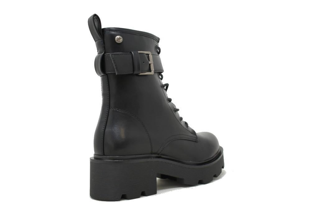 Botines militares maraval W0347 en negro para mujer